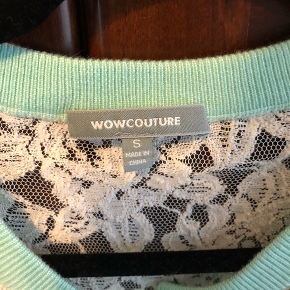 ModCloth Mint Green Lace Cardigan - Picture 4 of 5